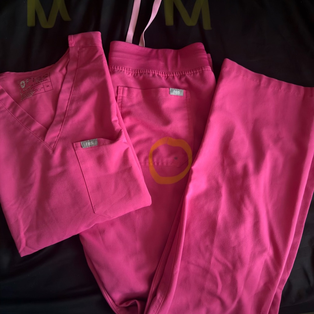 Figs Pink Women's Top